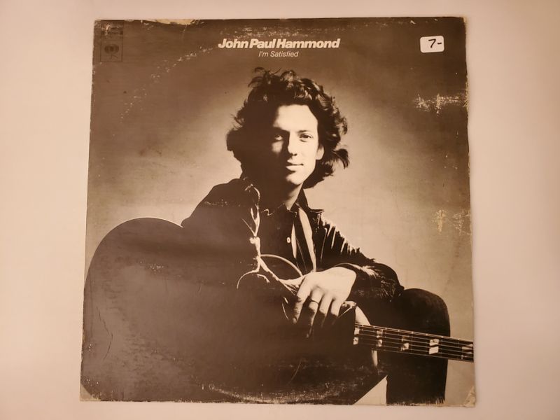 John Paul Hammond I'm Satisfied vinyl record